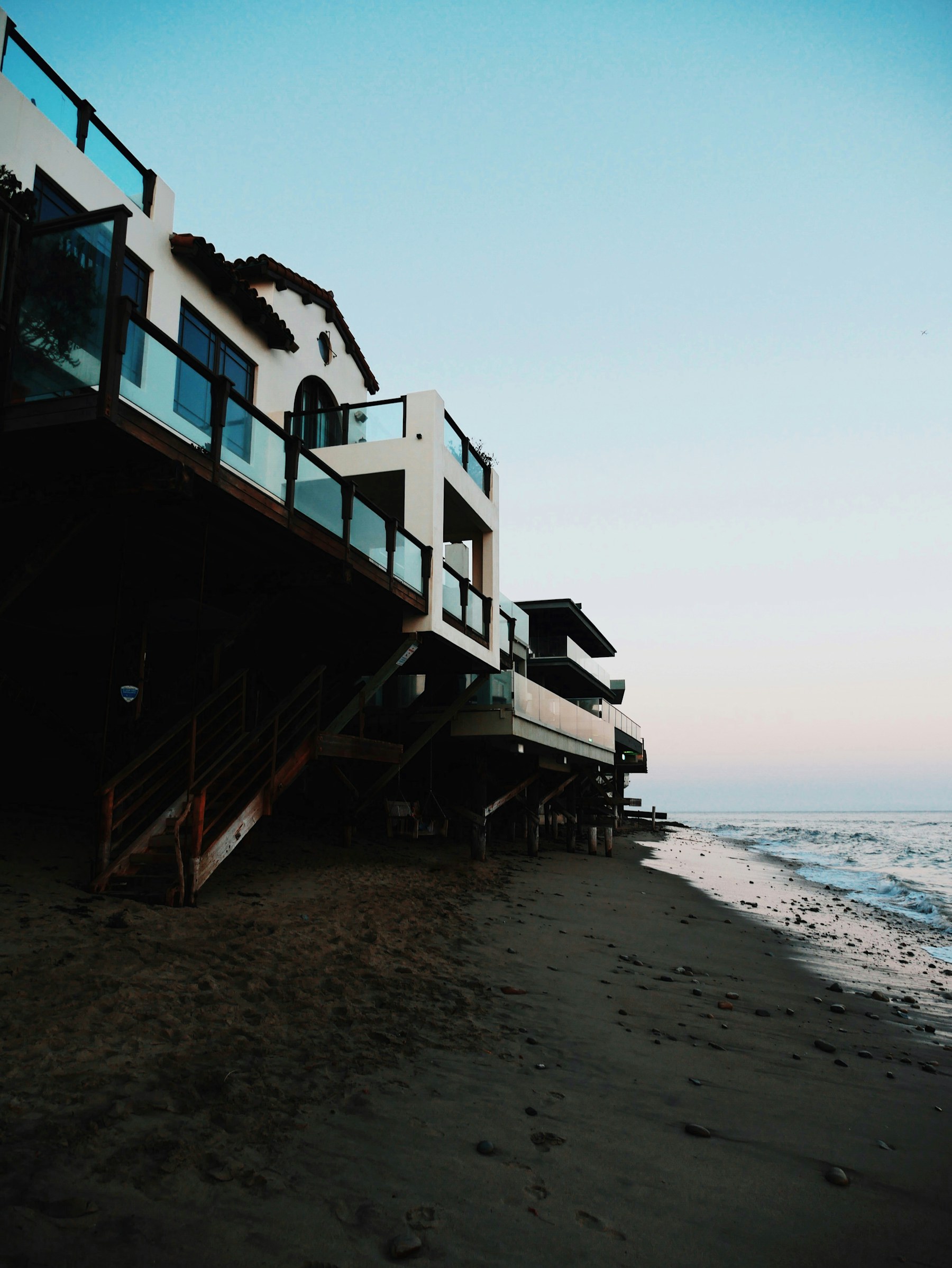 Malibu: Glass, ocean, and clean structural lines that make indoor and outdoor space feel continuous.
